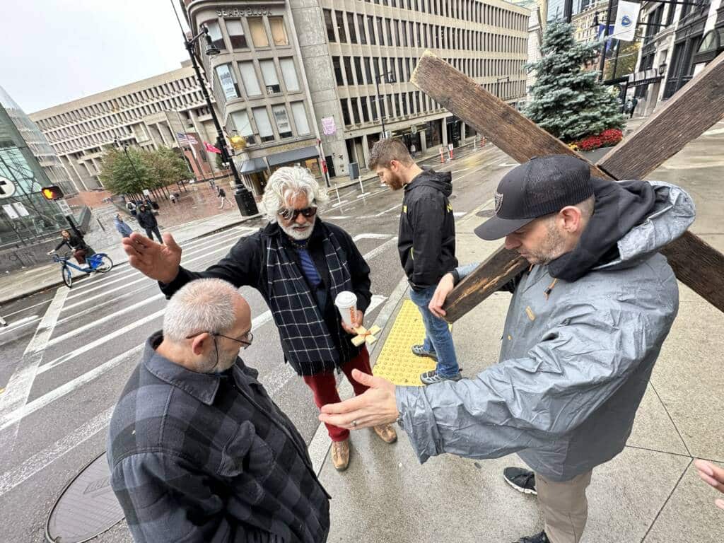 Carrying the Cross - Boston